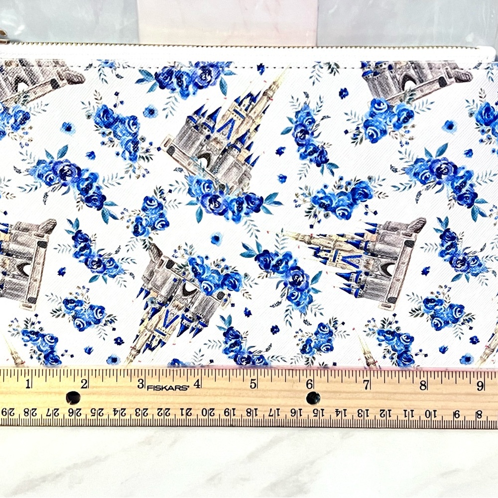 Disney Inspired Floral Magic Castle Clutch | Cinderella’s Castle